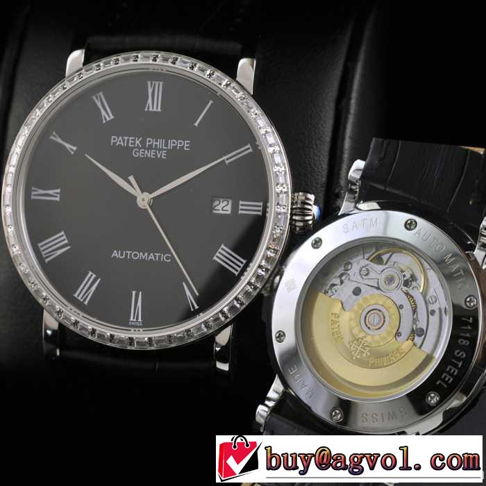 自動巻き スイスムーブメント  男性用腕時計 patek philippe philippe パテックフィリップ  メンズ腕時計